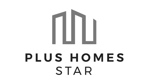 Emerge mLab client Plus Homes Star' logo